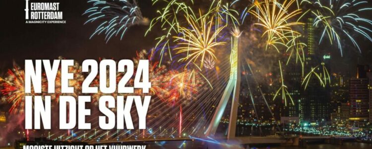 31dec23 … Shaky Ground … ‘We wanna take you higher” 2023 – Oud en Nieuw feest op onze Euromast